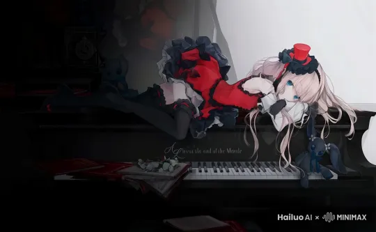 动态壁纸，眨眼 by Hailuo AI Video Generator