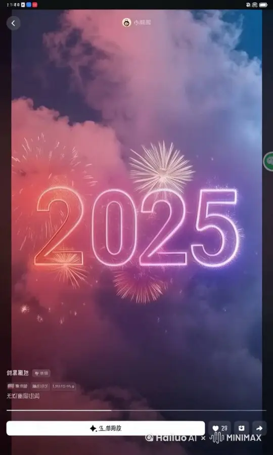 2025年
动漫里的人物
音乐是陪我过个冬
音乐必须 by Hailuo AI Video Generator