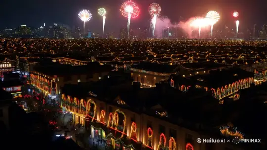 新年祝福 by Hailuo AI Video Generator