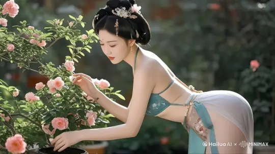 镜头上移拉近，人物站直身体，转头看着镜头说话 by Hailuo AI Video Generator