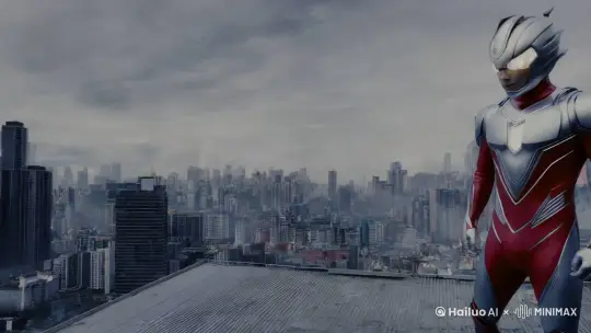 生成一个奥特曼和金刚打架的视频 by Hailuo AI Video Generator