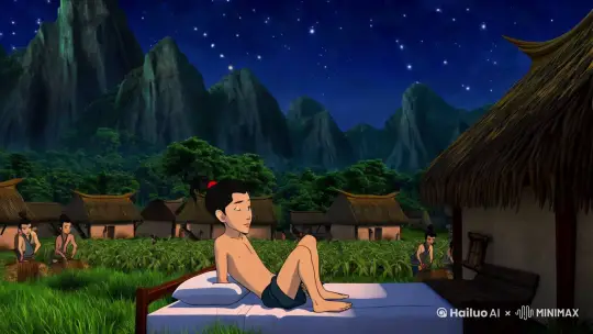 第一章：神秘系统的降临
在古老的华夏大陆，有一个被群山环抱的小村庄，名叫牛皮村。村里的人们世代以农耕为生，生活平静而单调。然而，这一切在李牛皮的十六岁生日那天被彻底打破。李牛皮，一个普通的农家少年，皮肤黝黑，身材瘦弱，但他的眼睛里总是闪烁着对未知世界的渴望。他常常梦想着能够离开这个小村庄，去外面的世界探险，寻找传说中的仙缘。就在他十六岁生日的那天晚上，当他躺在简陋的床上，望着窗外的星空发呆时，一道奇异的光芒突然从天而降，将他整个人笼罩。光芒中，一个神秘的声音在他脑海中响起：“无敌系统，启动！”李牛皮的眼前出现了一行行金色的文字，它们如同活物一般在他的视野中跳动：【无敌系统】
【宿主：李牛皮】
【等级：1】
【经验值：0/100】
【技能：无】
【装备：无】
【任务：无】“这...这是什么？”李牛皮惊讶地自言自语。系统的声音再次响起：“宿主，你已被选中，成为无敌系统的宿主。你将获得修炼资源、学习无上功法、掌握逆天技能，最终成就仙道。”李牛皮的心跳加速，他知道，他的命运从这一刻起，将彻底改变。 by Hailuo AI Video Generator