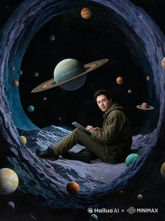 天空上方突然迸发出绚丽耀眼的烟花，霎时间天空被焰火照亮，营造出一种盛大浪漫、梦幻瑰丽的氛围。 by Hailuo AI Video Generator