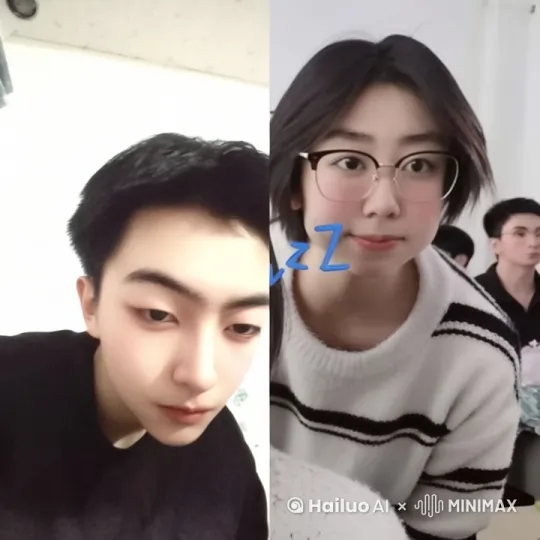 亲吻 by Hailuo AI Video Generator
