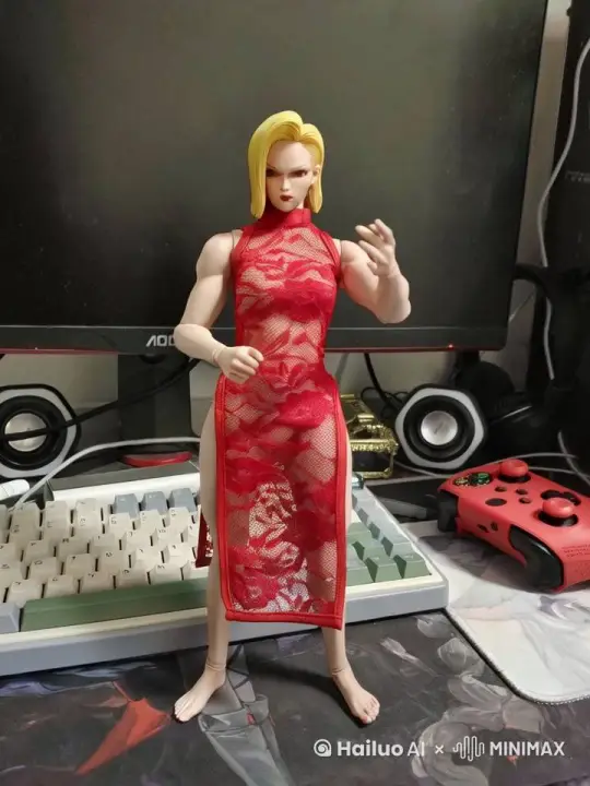 女人是一个武术家，他很擅长咏春拳 by Hailuo AI Video Generator