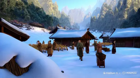 在遥远的东北大地上，有一片被白雪覆盖的神秘之地，名为柳河村。这里四季分明，春天万物复苏，夏日绿意盎然，秋风送爽时稻谷金黄，冬日则银装素裹，宛如童话世界。然而，在这片宁静祥和的表象之下，隐藏着不为人知的秘密与传说。
柳河村依山傍水，村民们世代耕作，生活简单而幸福。然而，近几年，一股莫名的阴霾笼罩了整个村庄。庄稼莫名枯萎，家禽家畜无故失踪，夜晚更是常有诡异的歌声飘荡在山谷之间，让人心生恐惧。老一辈的人开始回忆起那些关于“出马仙”的传说，据说，这些仙灵是山林间的守护者，既能庇佑村民，也能惩戒作恶之人。
故事的主角是一位名叫李大壮的年轻人。他身材魁梧，皮肤黝黑，是村里出了名的孝子与勇士。自幼，他就对村里的老人们讲述的出马仙故事充满了好奇与敬畏。每当夜幕降临，围坐在篝火旁，老人们便会讲起那些神奇的生灵：它们有的能化身为狐，有的能变成鹿，有的甚至能驾驭风云，穿梭于天地之间。这些故事如同一颗颗种子，在李大壮心中生根发芽，让他对未知的世界充满了探索的欲望。
面对村庄的困境，李大壮决定挺身而出，寻找传说中的出马仙，祈求它们的帮助，让村庄重归平静。他告别了年迈的父母，带着干粮和一把祖传的猎枪，踏上了前往深山老林的征途。
深山中，古木参天，藤蔓缠绕，阳光透过密集的树叶，洒下斑驳的光影。李大壮穿梭在茂密的林间，每一步都小心翼翼，生怕惊扰了这里的生灵。经过数日的跋涉，他终于在一片隐秘的山谷中，发现了一座古老的祭坛。祭坛由青石砌成，表面刻满了复杂的图腾，中央摆放着一只看似年代久远的铜铃。
正当李大壮好奇地打量时，一阵风吹过，铜铃轻轻响起，紧接着，四周的雾气开始凝聚，仿佛有某种力量在苏醒。就在这时，一位身着彩衣，头戴花环的女子缓缓从雾中走出。她的眼眸如同清澈的湖水，笑容温暖如春日的阳光，正是传说中的出马仙——柳仙娘娘。
“勇敢的年轻人，你为何而来？”柳仙娘娘的声音轻柔而富有磁性，仿佛能穿透人的心灵。
李大壮连忙恭敬地回答：“尊敬的柳仙娘娘，我是柳河村的李大壮。近来，我的村庄遭遇了前所未有的灾难，庄稼枯萎，家畜失踪，夜晚更有诡异的歌声。我听闻您是这片山林的守护者，特来寻求您的帮助。”
柳仙娘娘闻言，轻轻叹了口气：“你所描述的，正是那只作恶的妖兽所为。它藏匿于深山之中，吸取天地灵气，以村民的福祉为代价增强自己的力量。我虽为出马仙，但受限于天地规则，不能直接干预人间事务。不过，我可以指引你，帮助你找到封印这只妖兽的方法。”
李大壮闻言，心中燃起了希望：“请柳仙娘娘教我如何做。”
柳仙娘娘微笑着点了点头，开始传授李大壮与自然沟通的方法，以及如何利用草木之灵寻找妖兽的踪迹。她还赠给李大壮一枚闪烁着微光的玉佩，说这是与自然沟通的媒介，能助他一臂之力。
在接下来的日子里，李大壮按照柳仙娘娘的指引，深入山林，与草木为友，与风霜对话。他学会了倾听自然的声音，感受大地的脉动。经过一番艰苦的追踪与智斗，他终于在一处隐蔽的洞穴中找到了那只妖兽。
那是一只身形庞大，双眼赤红的野兽，身上散发着浓烈的妖气。它正闭目养神，似乎在吸收着洞穴中的灵气。李大壮深吸一口气，鼓起勇气，缓缓走向妖兽。他利用柳仙娘娘传授的技艺，与周围的草木之灵沟通，借助它们的力量，逐渐削弱了妖兽的妖气。
就在这时，妖兽突然睁开了眼睛，发出震耳欲聋的咆哮。李大壮毫不畏惧，他紧握手中的猎枪，瞄准了妖兽的要害。然而，就在他准备开枪的那一刻，一股强大的力量将他掀飞了出去。原来，妖兽已经察觉到了他的意图，正在全力反抗。
李大壮摔倒在地，感到一阵剧痛袭来。但他没有放弃，他挣扎着爬起身来，用柳仙娘娘赠送的玉佩与周围的草木之灵沟通，请求它们的帮助。在玉佩的指引下，草木之灵们纷纷响应，它们化作一道道绿色的光芒，将妖兽团团围住。
妖兽在绿色的光芒中挣扎，但随着时间的推移，它的力量逐渐被削弱。就在这时，李大壮再次举起了猎枪，瞄准了妖兽的要害。这一次，他没有犹豫，果断地扣动了扳机。枪声响起，妖兽应声倒下，它的身体逐渐缩小，最终化为一缕青烟，消失在了空气中。
封印妖兽的任务终于完成，李大壮感到一阵前所未有的疲惫。他瘫坐在地上，大口大口地喘着粗气。就在这时，柳仙娘娘的声音再次响起：“勇敢的年轻人，你做得很好。你的勇气与智慧拯救了整个村庄。”
李大壮抬头望去，只见柳仙娘娘正站在不远处，微笑着看着他。她的身影在夕阳的余晖中显得格外美丽，仿佛是从画中走出的仙子。
“谢谢您，柳仙娘娘。”李大壮感激地说，“如果没有您的指引和帮助，我不可能完成这个任务。”
柳仙娘娘微笑着摇了摇头：“不必谢我，这是你的勇气与智慧应得的回报。记住，心存善念，自然万物皆可为友。你不仅拯救了村庄，也为自己赢得了自然的尊重与庇护。”
说完，柳仙娘娘化作一道青烟，消失在了空气中。李大壮站起身来，望着她离去的方向，心中充满了敬畏与感激。
回到村庄后，李大壮将自己的经历告诉了村民们。他们 by Hailuo AI Video Generator