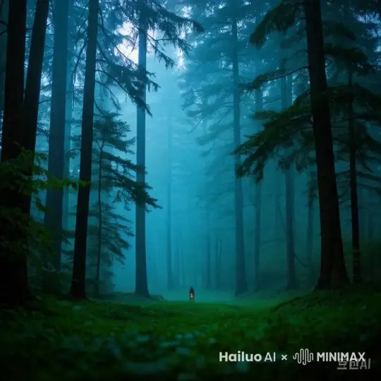 下着小雨，人物慢慢走远 by Hailuo AI Video Generator