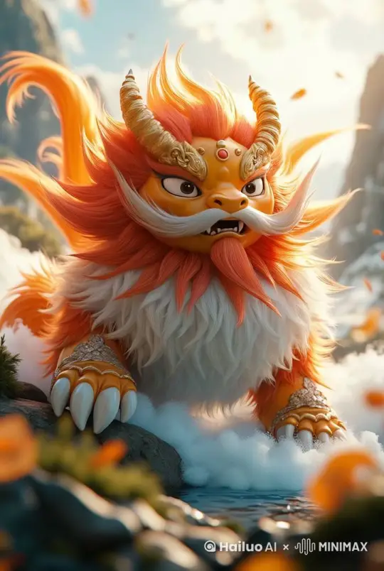 谛听跳到高山上 by Hailuo AI Video Generator