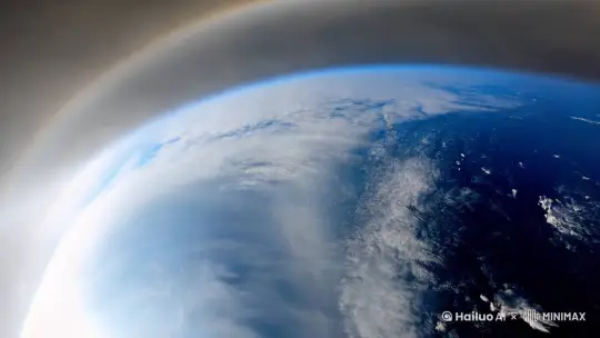 画面：地球高空视角，切换到中国某秘密空军基地。

旁白：
“在未来的空中战场上，第六代战斗机将成为主宰。中国的歼-XX，凭借其隐身技术、人工智能和超音速巡航能力，将与美国的F-35展开一场激烈的对决。 by Hailuo AI Video Generator
