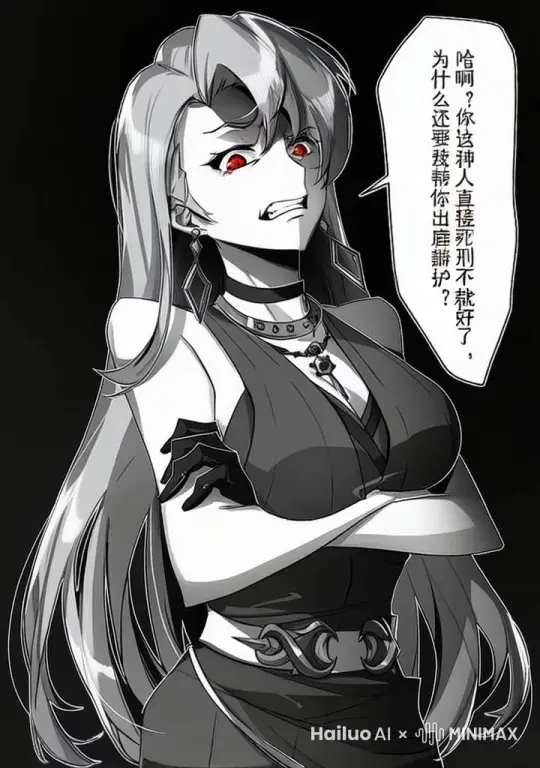 满脸嫌弃的脱掉衣服，露出内衣 by Hailuo AI Video Generator