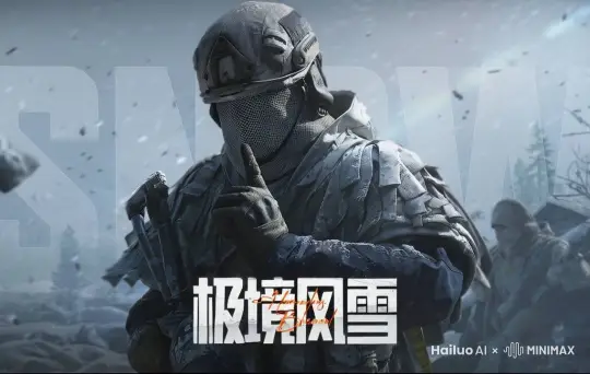 图中的人开枪打倒右边的人后，拉一下枪栓，转个身，背起枪离开了 by Hailuo AI Video Generator