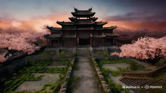 古宅诡事
 
明朝末年，战火纷飞，桃源村的村民为避战乱，纷纷逃离家园。村外有一座废弃古宅，传闻宅中常有灵异之事发生，故而无人敢靠近。
 
一日，一个名叫李大胆的年轻乞丐，因饥饿难耐，又听闻古宅中或许藏有前人留下的财物，便不顾众人劝阻，毅然决然地踏入了这座阴森的古宅。
 
刚一进院，一股腐臭的气息便扑面而来，院内杂草丛生，房屋破败不堪，阴森森的气氛让人脊背发凉。李大胆虽然心中害怕，但一想到可能找到的财物，还是硬着头皮走进了正屋。
 
屋内阴暗潮湿，灰尘弥漫，李大胆小心翼翼地四处搜寻着。突然，一阵阴风吹过，烛火摇曳，映出一个身着白衣的女子身影。那女子长发遮面，缓缓向他飘来，嘴里念叨着：“还我命来……”
 
李大胆吓得瘫倒在地，牙齿打颤，连话都说不出来。可就在这时，他的肚子不合时宜地“咕噜”叫了一声。那女鬼似乎被这声音吓了一跳，动作一顿。
 
李大胆见状，不知哪来的勇气，颤抖着说：“女……女鬼姐姐，我……我已经好几天没吃东西了，瘦得皮包骨头，肯定不好吃。您看我这么可怜，要不先让我吃点东西，再吃我也不迟啊。”
 
女鬼愣了一下，竟发出了一声类似笑声的阴森声音，随后说道：“你这泼皮，倒是有趣，我且问你，为何闯入我这居所？”
 
李大胆连忙把自己的悲惨身世和为求生存不得已进宅的缘由说了一遍。女鬼听后，沉默片刻，说：“罢了，念你可怜，今日便不害你。不过，你需帮我做一件事。”
 
原来，这女鬼生前是一位富家小姐，因被奸人所害，含冤而死，死后灵魂被困在这宅中不得解脱。她要李大胆找到当年陷害她的人的后人，将其罪行揭露，还她清白。
 
李大胆为了保命，自然 by Hailuo AI Video Generator