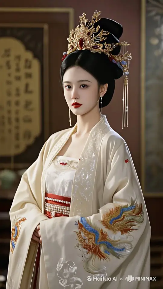 美女如同真人一般动作。她转身面对镜头，然后看着镜头微笑，对着镜头不停的说话，面部表情丰富，风情万种，眼睛明亮灵活。画面整体呈动态，符合逻辑，自然逼真，极致细节。美女动作自然逼真，眼睛明亮灵活，表情自然逼真，固定镜头，超真实动态捕捉，人物脸部不变形，五指和四肢清晰不变形，物体清晰不变形，画面清晰不模糊，高质量，没有瑕疵，32K超清，没有不符合逻辑的怪动作。 by Hailuo AI Video Generator