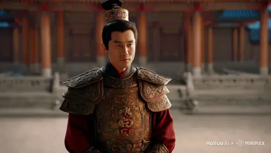 (开场镜头)
赵武灵王站在宫殿前,面对镜头。
赵武灵王:“同学们,你们能不能为邯郸成语发一个朋友圈呢?”
(互动镜头)
赵武灵王:“邯郸成语,承载着我们赵国人的智慧和勇气。”
(展示邯郸成语画面)
“邯郸学步”、“胡服骑射”等成语画面展示。
赵武灵王:“让我们一起传承这些文化瑰宝。”
(结尾镜头)
赵武灵王:“期待你们的分享!”
(镜头拉远,赵武灵王微笑点头) by Hailuo AI Video Generator