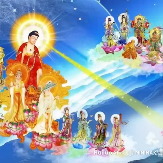 庄严殊胜的佛🙏🙏🙏 by Hailuo AI Video Generator
