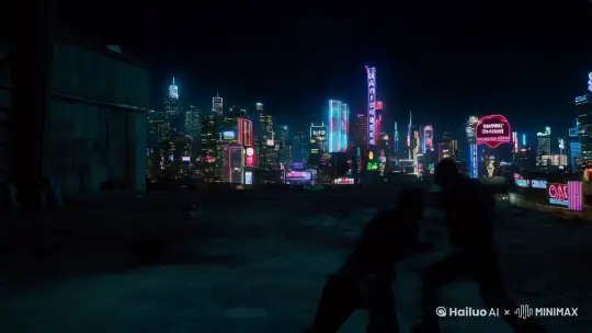 深夜,霓虹灯下的现代都市如同一只巨大
的野兽,在夜幕中咆哮着,吞吐着无数人
的梦想与欲望。
在这座城市的一角,一座废弃的仓库静静
地伫立着,仿佛是被遗忘的角落。然而,
今夜,这里却成了热血与汗水交织的战
场。
一道身影如闪电般划破黑暗,迅速而凌厉
地攻向对手。
随着咔擦一个清脆的响声,比赛结束,胜
利的斗士在台上喘着粗气 by Hailuo AI Video Generator
