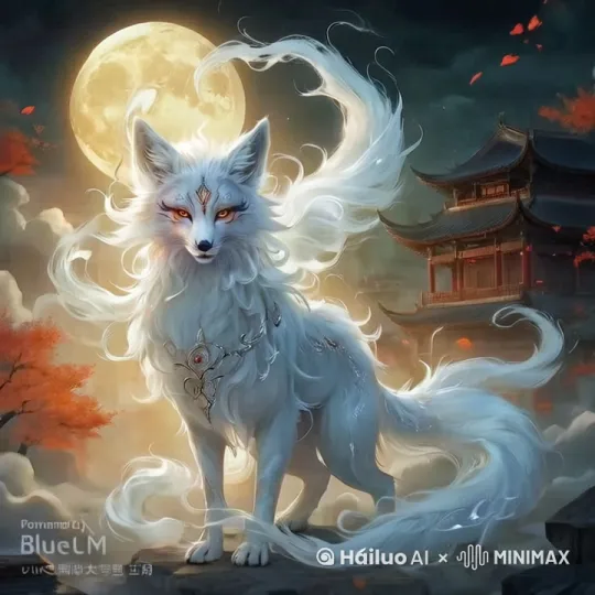 在冰天雪地中走着走着变成绝色美女 by Hailuo AI Video Generator