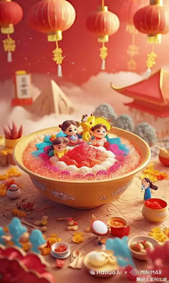人物动起来，带笑脸 by Hailuo AI Video Generator