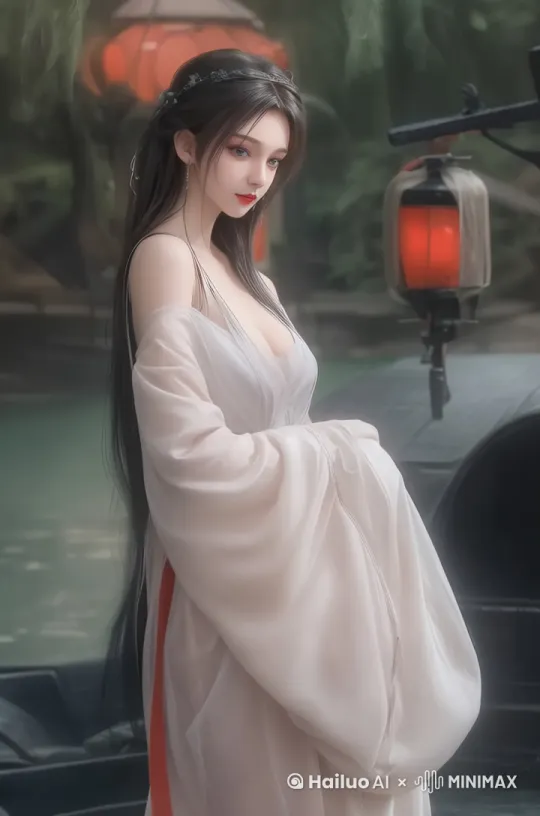 缓慢转一圈翩翩起舞 by Hailuo AI Video Generator
