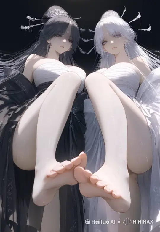 缓慢把脚踩下去 by Hailuo AI Video Generator