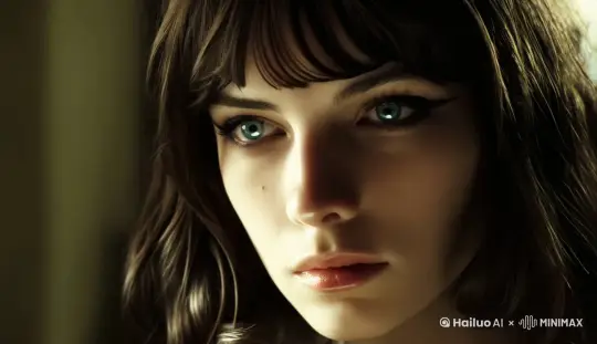 Sad expression, tearful eyes, drooping brows, downturned corners of the mouth, close-up


 by Hailuo AI Video Generator