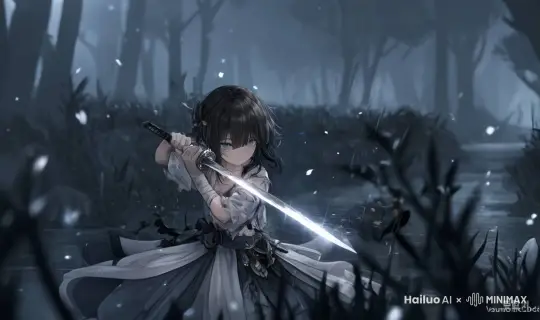 挥刀 by Hailuo AI Video Generator