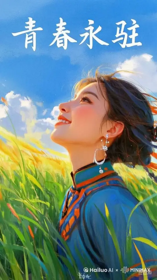 青春，是一段旅程，我们在这里收获了友情、梦想和成长。让我们珍惜每一刻，勇敢地去爱、去追求、去创造属于自己的美好。 by Hailuo AI Video Generator