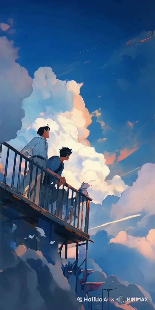不同颜色的流星划过满天星星的天空 by Hailuo AI Video Generator