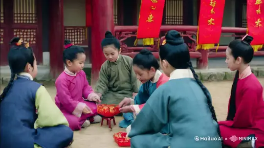 小孩小孩你别馋，过了腊八就是年 by Hailuo AI Video Generator