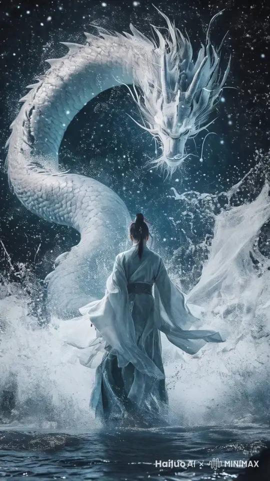 跟拍，升格，洒脱，大气磅礴，水花随势炸开。 by Hailuo AI Video Generator