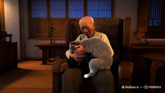 牢大和胖猫 by Hailuo AI Video Generator