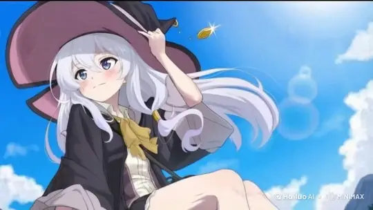 生成动态壁纸，女孩头发飘动，眨眼 by Hailuo AI Video Generator