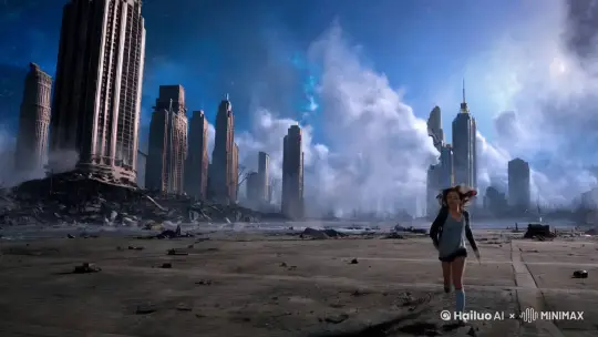 星途逆旅

第一章：末日残响

公元2350年，地球已沦为一片死寂的废墟。曾经湛蓝的天空，如今被厚重的阴霾所笼罩，遮天蔽日。林立的高楼大厦如年迈的老者，摇摇欲坠，斑驳的墙体爬满了岁月的伤痕。核战争的阴影如同恶魔的利爪，无情地撕裂了这个曾经美丽的星球。

在这片末世的荒芜中，有一个名为艾丽的年轻女子艰难求生。她身形消瘦，眼神中却透着坚韧。艾丽在一座废弃的城市中穿梭，四周弥漫着刺鼻的腐臭与金属的焦糊味。突然，一阵尖锐的警报声划破了死寂的空气，一群机械猎杀者从废墟的暗处疾驰而出。这些猎杀者形如巨大的蜘蛛，金属外壳闪烁着冰冷的幽光，八只长腿在地面上划出刺耳的声响。

艾丽的心瞬间提到了嗓子眼，她转身拼命逃窜，脚步在破碎的路面上磕绊。机械猎杀者的激光武器在她身后炸裂，溅起的碎石如雨点般落下。就在她感到绝望之时，前方出现了一个隐蔽的地下通道入口。她毫不犹豫地冲了进去，通道内弥漫着刺鼻的化学气味，四周的墙壁闪烁着诡异的荧光。

艾丽在通道中摸索前行，不知走了多久，她来到了一个巨大的地下基地。基地内灯光昏暗，身着破旧防护服的人们来来往往，眼神中透着疲惫与警惕。在这里，艾丽得知了一个惊天计划——寻找新家园。

第二章：曙光初现

基地的领袖是一位名叫卡尔的中年男子，他目光坚定，充满智慧。卡尔向艾丽介绍，人类在末日的绝境下，研发出了一艘名为“星耀号”的巨型宇宙飞船，它承载着人类最后的希望，将驶向遥远的星系，寻找适宜生存的星球。

艾丽被这个计划深深吸引，她主动申请加入“星耀号”的筹备团队。在筹备过程中，艾丽结识了工程师杰克。杰克身材魁梧，眼神深邃，他对机械和宇宙航行有着无与伦比的热情。两人一同为“星耀号”的动力系统进行最后的调试。

然而，“星耀号”的建造并非一帆风顺。资源的匮乏成为了最大的难题。基地的储备物资即将耗尽，而“星耀号”所需的关键能源晶体——晶核，还远远不足。为了获取晶核，艾丽和杰克带领一支小队，冒险前往被辐射严重污染的旧能源矿区。

矿区内，辐射如无形的毒雾，侵蚀着一切。队员们身着简陋的防辐射服，在废墟中艰难寻找晶核。突然，大地开始剧烈颤抖，一只巨大的变异怪兽从地底破土而出。它身形庞大，周身散发着令人作呕的绿色黏液，双眼闪烁着嗜血的光芒。

队员们迅速拿起武器，与怪兽展开殊死搏斗。激光枪的光芒在黑暗中闪烁，怪兽的嘶吼声震耳欲聋。艾丽和杰克在混乱中相互配合，寻找着怪兽的弱点。经过一番激烈的战斗，他们终于成功击退了怪兽，带着珍贵的晶核返回基地。

第三章：星途启航

在众人的不懈努力下，“星耀号”终于建造完成。它宛如一座巨大的钢铁堡垒，矗立在基地的发射台上，散发着震撼人心的威严。飞船内部，先进的科技设备有序排列，各种指示灯闪烁着希望的光芒。

启航的日子终于来临，地球上仅存的人类纷纷登上“星耀号”。艾丽站在飞船的观景窗前，望着那片曾经的家园，心中五味杂陈。随着一声巨响，“星耀号”冲破阴霾，向着浩瀚的宇宙飞去。

在宇宙航行的初期，一切似乎都很顺利。“星耀号”在星际间穿梭，窗外的星空如梦如幻。然而，一场突如其来的星际风暴打乱了他们的计划。风暴如汹涌的海洋，将“星耀号”卷入其中。飞船剧烈摇晃，各种警报声此起彼伏。

艾丽和杰克迅速冲向操控室，与船员们一同努力稳定飞船。在风暴的肆虐下，飞船的能源系统受到了严重损坏，部分舱体出现了裂缝。氧气开始泄漏，情况万分危急。艾丽和杰克不顾危险，带领维修小队，在摇摇欲坠的飞船中抢修受损部位。

经过数小时的艰难奋战，他们终于成功修复了飞船，摆脱了星际风暴的威胁。但这次危机让众人意识到，前方的星途充满了未知与挑战。

第四章：异星危机

经过漫长的航行，“星耀号”终于抵达了一颗疑似适宜居住的星球——希望星。这颗星球表面被茂密的绿色植被覆盖，大气层中蕴含着丰富的氧气。然而，当登陆小队踏上这颗星球时，他们却发现了一些不寻常的迹象。

在探索过程中，队员们发现了一些奇怪的符号刻在古老的巨石上。这些符号似乎在传达着某种警告。就在他们试图解读这些符号时，一群外形奇特的外星生物从丛林中涌出。这些外星生物身形矮小，却异常敏捷，它们手持尖锐的武器，眼中透着敌意。

登陆小队迅速与外星生物展开战斗。激光武器在丛林中闪烁，喊杀声此起彼伏。艾丽和杰克带领队员们且战且退，寻找着外星生物的弱点。经过一番激战，他们发现外星生物对高频声波十分敏感。于是，队员们利用飞船上的设备，制造出高频声波，成功击退了外星生物。

然而，就在他们以为危机解除时，更大的危险却在悄然降临。外星生物引来了它们的巨型首领，这只首领身形如山，皮肤坚硬如铁，向着“星耀号”缓缓逼近。

第五章：绝境求生

巨型外星首领的出现，让局势变得岌岌可危。它迈着沉重的步伐，每一步都让大地为之颤抖。“星耀号”的防御武器对它造成的伤害微乎其微。艾丽和杰克迅速制定计划，他们决定利用希 by Hailuo AI Video Generator