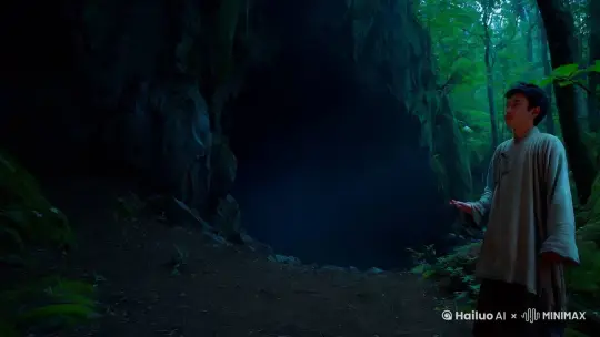 在很久以前，有个名叫小李的青年，他出生在一个偏僻的小山村，村子里流传着一个古老的传说：在村子附近的山上，隐藏着一个巨大的山洞，里面有着无尽的财富和珍宝，但也有着可怕的妖怪守护。小李对这个传说深感好奇，他决定踏上寻找山洞的旅程。经过数日的艰苦跋涉，终于在一片密林深处，他发现了一个巨大的洞口。洞口黑漆漆的，仿佛通往未知的世界。一股强烈的气息从洞内传来，既诱人又令人不安[^0^]。小李鼓起勇气，踏进了山洞。里面一片漆黑，伸手不见五指。他只能摸索着前进，不时被洞内的石头和钟乳石绊倒。四周静得只能听见自己的心跳声。突然，一阵冷风吹来，夹杂着阵阵腥臭。小李心中一紧，他知道前方必定有危险。他小心翼翼地继续前行，不久后，他来到了一个巨大的石室。石室中间有一个石桌，桌上放着一个金光闪闪的宝箱。宝箱散发出一股强烈的气息，吸引着小李靠近。但小李知道，真正的挑战才刚刚开始[^1^]。石室四周的墙壁上，雕刻着各种形态的妖怪，它们面目狰狞，眼中闪烁着凶光。小李深吸一口气，尽量让自己保持冷静。他打开宝箱，宝箱中飞出一道金光，化作一个金色的卷轴。卷轴上写着：“通过三关，方可得宝。”小李想了想，然后说道：“我并不想要这些宝物。我想要的只是你的智慧和力量，帮助我保护我的家乡。”那个声音哈哈大笑起来：“很好！你的回答让我很满意。那么，我将赐予你无尽的智慧和力量。”突然间，小李感到自己全身充满了力量和智慧[^2^]。他感激地向宝座鞠躬致谢，然后离开了山洞。回到家乡后，小李用他的智慧和力量帮助村民们改善生活、抵御外敌入侵。在短短几年时间里，村子变得富裕而繁荣起来。村民们感激涕零地称小李为“救世主”。而这一切的背后，都离不开那座神秘的山洞和那无尽的智慧与力量所带来的奇遇[^3^]。樵夫与青牛的山洞奇遇在乾隆年间，唐县的樵夫杨云因父母早逝，生活缺乏管教，形成了一个傲慢自大的性格，成为许多人嘲笑的对象。一天上午，他看到天气晴朗，突然产生了兴致。他迅速背起一套弓箭，径直前往清虚山，打算捕捉一头野猪来尝尝新鲜。然而，当他费了九牛二虎之力，艰难地爬到山的半腰时，突然四周传来一声震耳欲聋的吼叫，吓得他一个趔趄，滚下了山坡。出乎意料的是，他竟然掉进了一个山洞[^4^]。过了一阵子，杨云缓缓地睁开眼睛，四下一望，顿时感到后背一阵凉意，双腿直哆嗦。在不远处，他惊恐地发现一头石牛屹立着。就在这时，突然洞内刮起一阵阴风，让他浑身一震。感觉事情不妙，他下意识地想要离开这个地方。然而，他却发现自己的双腿竟然失去了知觉，无法移动[^5^]。面对这一情况，他深吸口气，朝四周行了一礼，严肃地说道：“各位大仙，本人无意中掉入山洞，如有打扰，还请大仙见谅，允许我离开。”可话音刚落，一声无奈的叹息从石牛口中传出：“人世间一年，洞中却已过千年。今有人陪我相伴，实属天意！”说完，石牛放声大笑[^6^]。杨云听后皱眉，疑惑地说道：“石牛，你刚才说的意思是什么？我不太明白。”石牛闻言，冷哼一声，满脸气愤地说：“唉！这长话短说吧！千年前，我原是一头英俊的青牛，为了追求一条白蛇，想要娶她为妻[^7^]。书生误入山洞的幻境之旅梁书白深吸一口气，调整了一下身上的书箱，然后迈步走进了山洞，踏上了一段未知的旅程。他摸索着点燃了随身携带的火折，微弱的火光映照出洞壁上错综复杂的岩石纹理。随着他深入洞中，空气中弥漫起一股淡淡的花香，与外界的山谷相呼应[^8^]。走了许久，梁书白突然听到前方传来细微的水声，他顺着声音走去，发现一处地下湖泊，湖水清澈见底，湖面上漂浮着几朵奇异的莲花，散发着幽幽光芒。他正惊叹间，忽然莲花中跃出一位身着碧绿长裙的女子，她的眼睛如同湖水一般清澈，名叫碧莲。碧莲见到梁书白，似乎并不惊讶，反而用一种温柔的声音告诉他，这里是灵山洞天，一个与世隔绝的奇幻世界[^9^]。 by Hailuo AI Video Generator