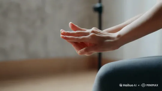 制作手腕活动视频 by Hailuo AI Video Generator