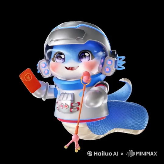 恭贺新春，拱手，开心，烟花 by Hailuo AI Video Generator