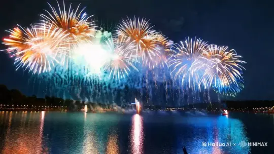 烟花 by Hailuo AI Video Generator