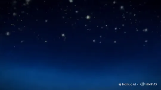 天空飘来五个字，新年行大运 by Hailuo AI Video Generator
