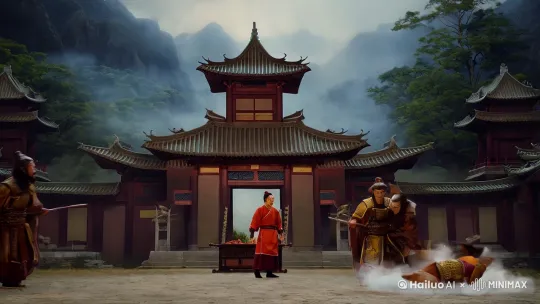三国乱世，宋江、孙悟空、赵云、林黛玉四人开启了属于他们的三国争霸时代。
宋江以仁义著称，擅长结交英雄好汉。在三国乱世中，他可能会依靠自己的声望和魅力，聚集一批志同道合的勇士，形成一股强大的势力。他的领导能力和对人才的重视将是他争霸的关键。
孙悟空拥有七十二变、筋斗云等神通广大的能力。在三国争霸中，他无疑将成为一个无敌的存在。无论是战场上的单挑还是大规模的军事行动，孙悟空都能凭借其超凡的能力取得压倒性的优势。然而，他是否愿意参与凡间的争斗，以及能否克制自己的野性和冲动，将是他能否成功争霸的关键因素。
赵云是《蜀汉名将，以勇猛善战、忠诚可靠著称。在三国争霸中，赵云将凭借其出色的武艺和战术智慧，成为一股不可忽视的力量。他可能会选择辅佐某位明君，共同对抗其他势力，以实现天下的统一和和平。
林黛玉以才情出众、多愁善感著称。在三国乱世中，她可能显得格格不入。然而，如果她能够运用自己的智慧和才情，以非武力的方式影响局势，比如通过外交手段、文化渗透等方式来增强自己的势力，那么她也有可能在这场争霸中占据一席之地。但显然，这对于一个生活在封建礼教束缚下的女性来说，将是一项巨大的挑战。 by Hailuo AI Video Generator