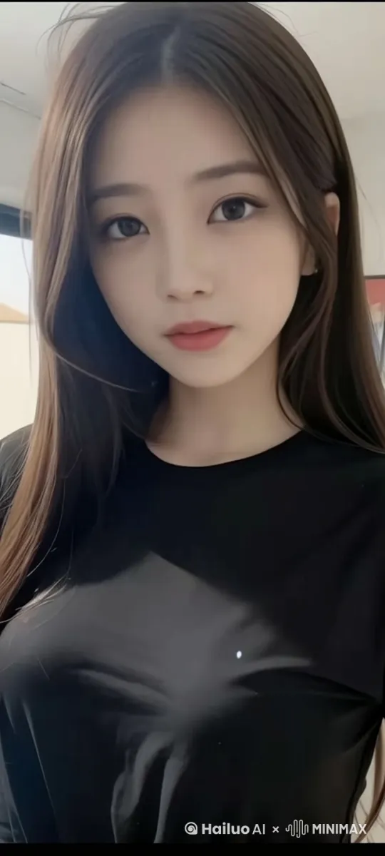 微笑，说话， by Hailuo AI Video Generator