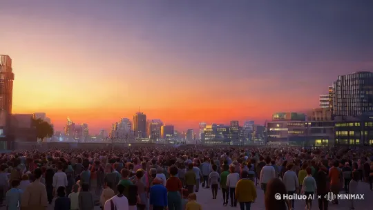 每个人都自私的为自己着想，可我总想别人的感受，导致自己多愁善感 by Hailuo AI Video Generator