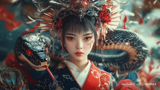 电影质感，电影运动镜头，运动镜头可以适当幅度大一些,环绕镜头 by Hailuo AI Video Generator