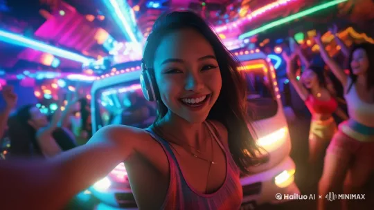 电影质感，电影运动镜头，运动镜头可以适当幅度大一些,环绕镜头运镜 by Hailuo AI Video Generator
