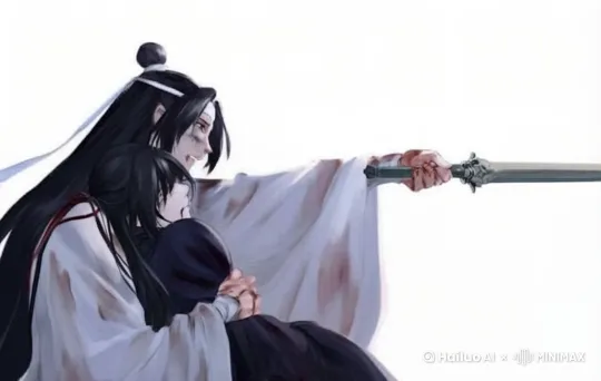 魔道祖师，蓝忘机，魏无羡 by Hailuo AI Video Generator
