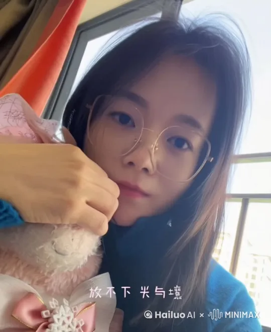 制作一个‘我不曾忘记’的音乐MV，视频中的人在甜美的在这首歌，要求人物笑的甜美，动作顺畅，头发自然，表情自然，歌声好听，时长4分钟，不要字幕。 by Hailuo AI Video Generator