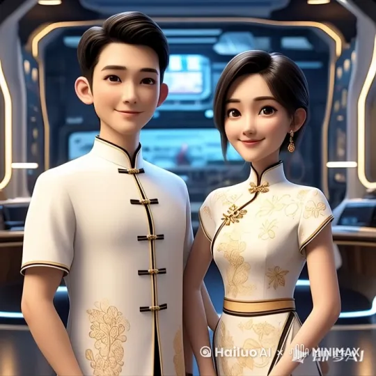主体人物一致性，换一身不同衣服 by Hailuo AI Video Generator