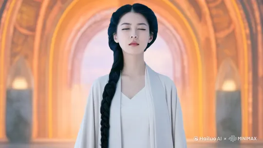 水瓶座黄金圣衣变身，强调变身过程 by Hailuo AI Video Generator