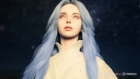 微微晃动，拉远，星空闪烁，张开手臂，高质量，电影感 by Hailuo AI Video Generator