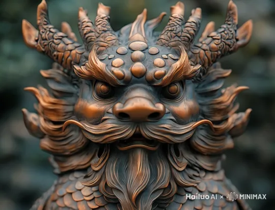 微动，说话，晃头晃脑，眨眼睛 by Hailuo AI Video Generator