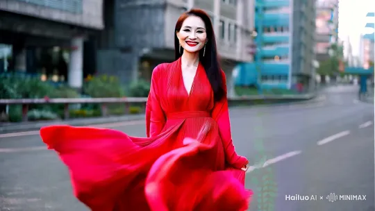 1. 街头惊现绝美佳人！一袭红裙摇曳生姿，烈焰红唇勾人心魄，柔顺长发随风飘动，那回眸一笑，百媚顿生，路人纷纷侧目，这颜值，你敢来一较高下？#美女街拍 #心动瞬间

2. 古风美女来袭！眉如远黛，目含秋波，手抚琴弦，清音袅袅。轻纱罗裳，步步生莲，仿若穿越千年而来的仙子，在这喧嚣尘世，独守一抹古韵。速来围观，共赏东方佳人之美。#古风美女 #国风古韵

3. 运动风美女太飒了！紧身运动装勾勒出完美曲线，马尾辫活力飞扬，汗水滑落脸颊更添几分性感。在健身房挥汗如雨，每一个动作都力量感爆棚，这就是自律的魅力。爱健身的宝子们，快来汲取动力！#运动美女 #活力四射 by Hailuo AI Video Generator